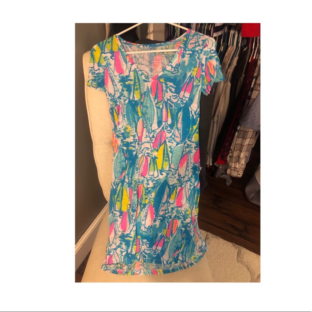 Lilly pulitzer sailboat dress